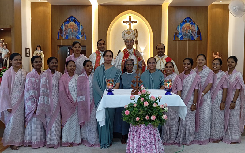 Blessings of Novitiate Chapel and study hall