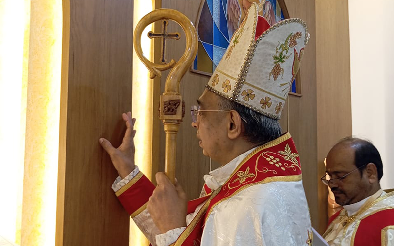 Blessings of Novitiate Chapel and study hall