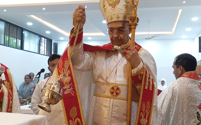 Blessings of Novitiate Chapel and study hall