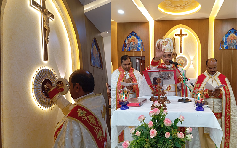Blessings of Novitiate Chapel and study hall