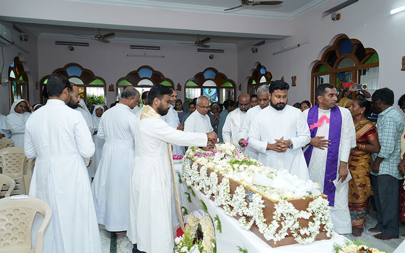 Funeral of Sr. Banita
